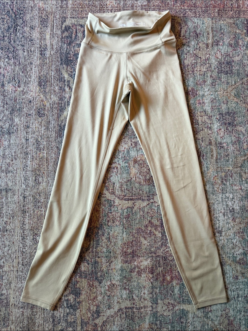 The North Face Kids Beige High-Waist Leggings
